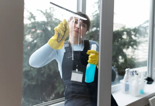Nettoyage de vitres intérieures et extérieures à Parassy